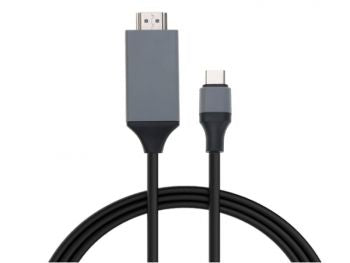 USB-C to HDMI 4K@60Hz 3840x2160 Ultra HD Aluminum Alloy Cable_2M